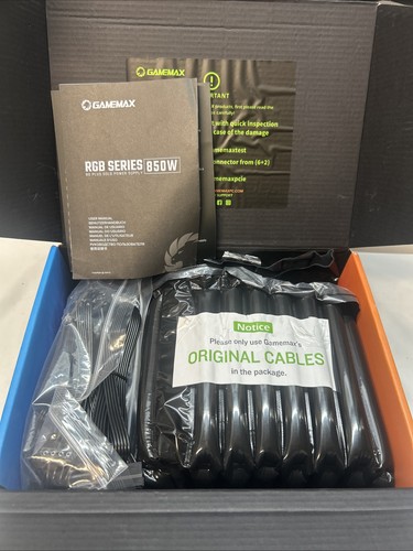 Alimentation modulaire Game Max RGB-850 850W - Photo 3/6