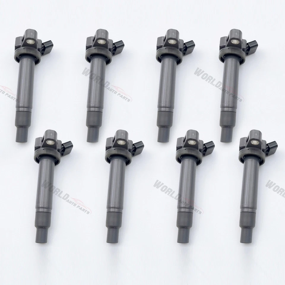 8Pcs Denso Ignition Coils For 1998-2010 TOYOTA Tundra 90919-02230 673-1303 New Foto 3 de 4