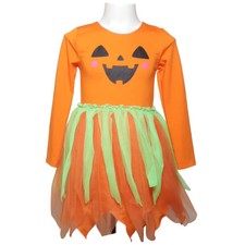 H&M, Verkleidung, Gr&ouml;&szlig;e: 110/116, Elasthan/Polyester, Orange/Gr&uuml;n #iL1