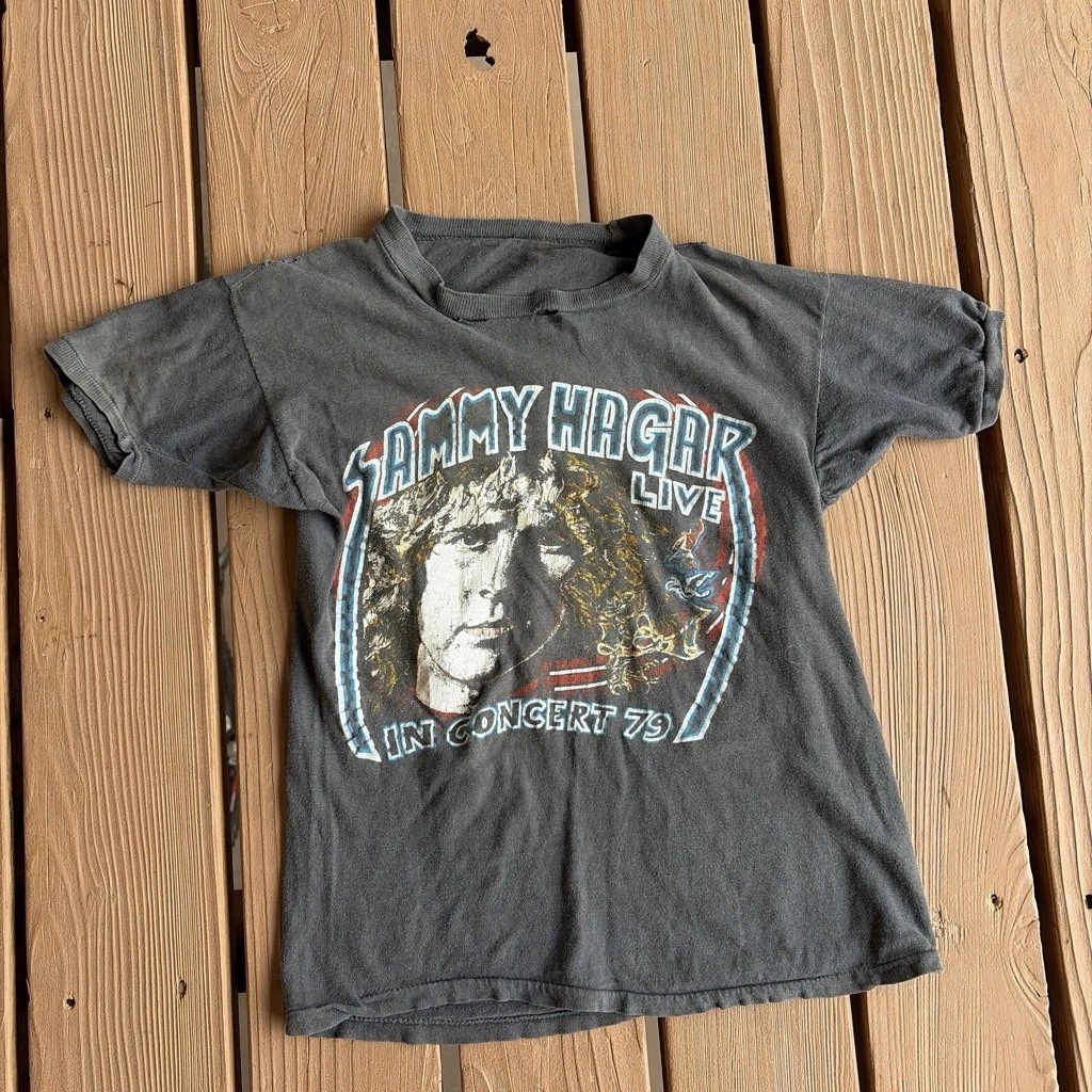Sammy Hagar Shirt In Men's Vintage T-Shirts for sale | eBay