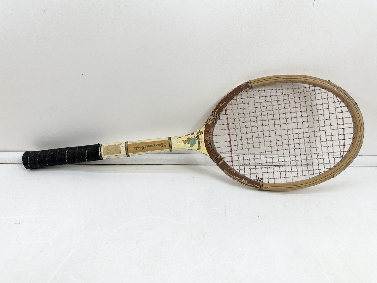 Vintage Tennis Racquet Regent De Luxe Regency Antique Display | eBay