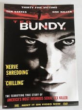 Ted Bundy. Original UK Video Shop Poster.