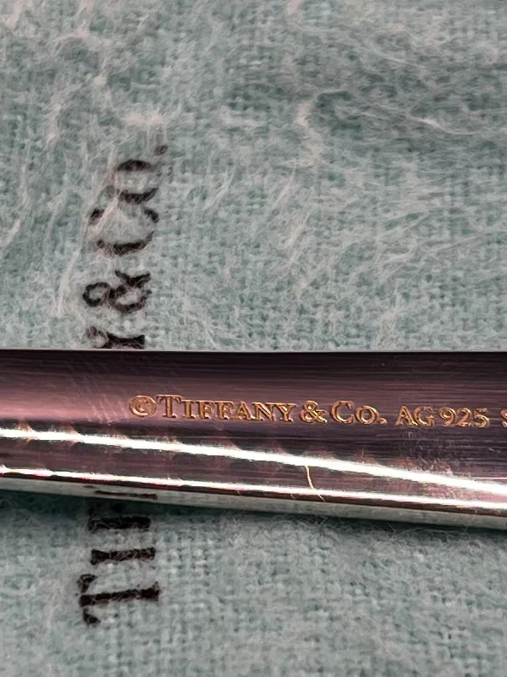 Cucchiaio da tennis Tiffany & Co. in argento sterling 925 Spagna 22679929 6,0... - Immagine 4 di 4