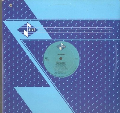 WHODINI BIG MOUTH / FREAKS COME OUT TONIGHT / BIG MOUTH ACAPELLA MIX  12'' SINGLE