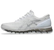 Asics GEL-QUANTUM 360 SILVER SNOW Para mujeres NUEVAS Zapatos para Correr Blancos EE. UU. Talla 9 40.5