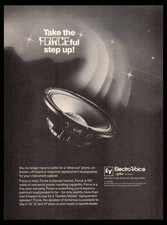 1980 Electro Voice Force Speakers-Original Vintage print ad / mini poster