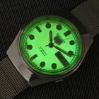 VINTAGE SEIKO 5 AUTOMATIC 7009A JAPAN MENS TRANSPARENT BACK WATCH a2570-U