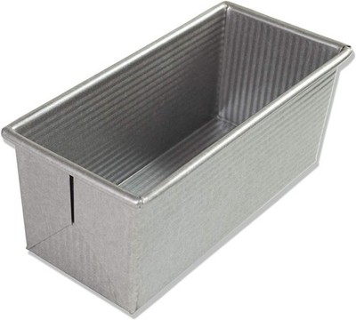 Oven Safe Pullman Loaf Pan - 9'' x 4'' Small - Aluminized Steel Bakeware