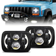 5x7 LED Headlight,5x7 7x6 LED Headlights H6054, Anti-Glare DOT Approved Seale...