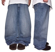 Baggy Nautica Loose Fit y2k Jeans 40x32 Wide Leg Skater Type grunge