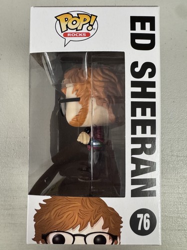 Ed Sheeran 76 ~ Funko Pop Vinyl ~ Rocks / Music ~ NEAR MINT + FREE PROTECTOR - Picture 3 of 7