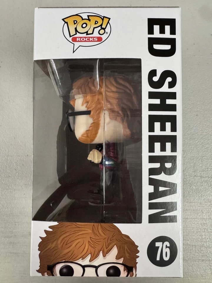 Ed Sheeran 76 ~ Vinilo Funko Pop ~ Rocas / Música ~ CASI COMO NUEVO + PROTECTOR GRATUITO Foto 3 de 4