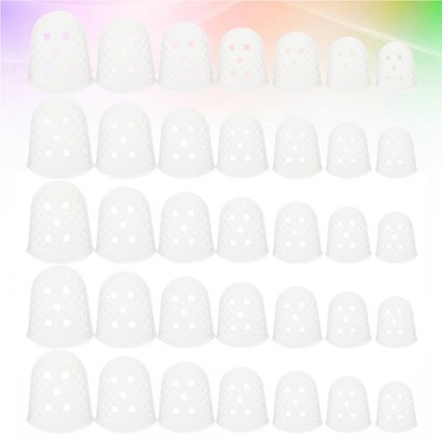 35 Pcs Guitar Finger Guard Fingertip Protection Covers Protector Protectors