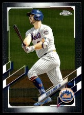 Pete Alonso 2021 Topps Chrome #11 New York Mets FREE SHIPPING AutographDen