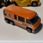 Hot Wheels Blackwall 1977 GMC Motorhome Metal Base Palm Beach Orange Camper