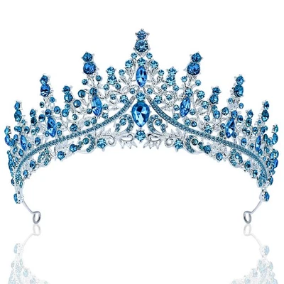 Couronne de mariage, diadème de mariage, couronne de princesse - Photo 1/4