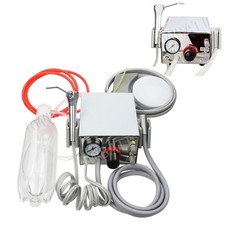 Portable Dental Turbine Unit Work with Air Compressor Handpiece 2/4 hole