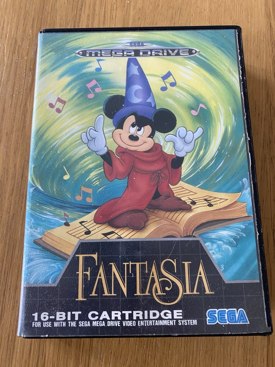 Fantasia Sur Megadrive – Édition US 1991, Complet Avec Boîte Et Notice, SEGA
