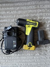 Snap On 3/8 Electric Impact Driver with 2 Battery’s & Charger Tested Working