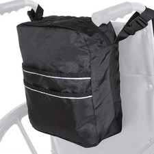 Wheelchair Storage Bag Wheelchair Hanging Pouch Outdoors Disabled Aid Carry Bag