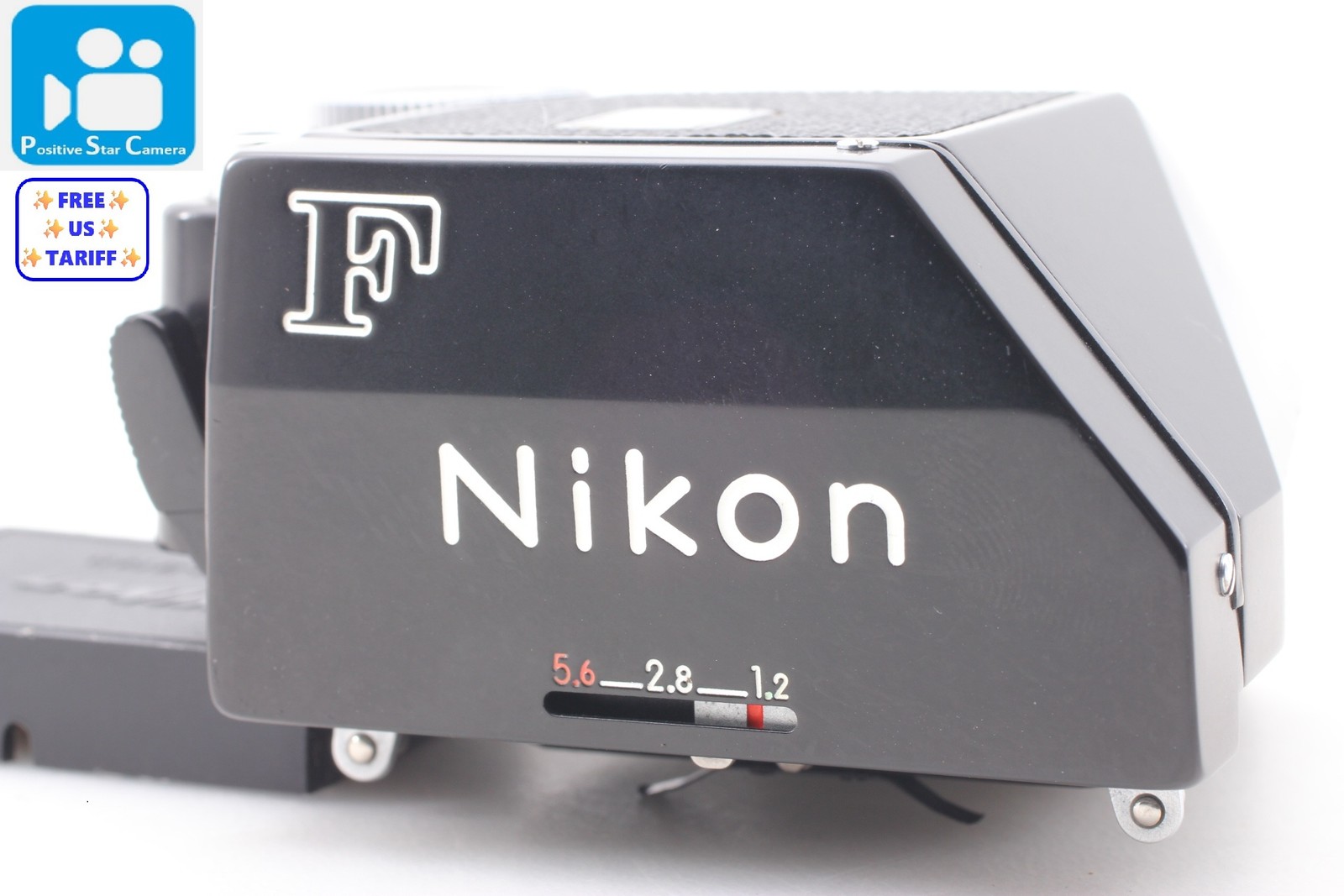 Meter Works 🎦VIDEO👀✨MINT✨ Nikon F Photomic FTN View Finder Black From JAPAN