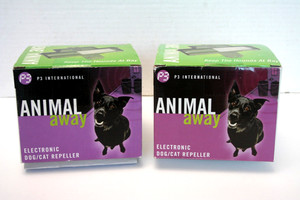 ANIMAL AWAY P7810 P3 INTERNATIONAL ELECTRONIC REPELLER DOG CAT! OPEN BOX NEW!