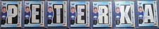 2022 SP Game Used John-Jason JJ Peterka Draft Day Marks /35 ROOKIE Auto FULL SET