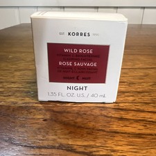Korres WILD ROSE NIGHT Vitamin C Brightening Sleeping Facial Open Box