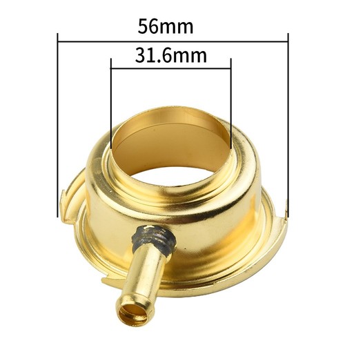 New On Radiator Radiator Neck Filler Neck 1 Pcs 54mm OD Copper Copper Weld - Picture 5 of 15