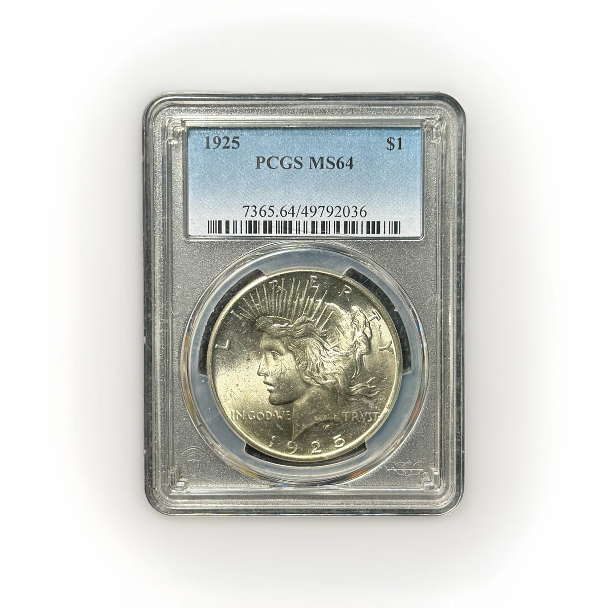 アメリカ 1ドル銀貨 ピースダラー 1925年 0 アメリカ合衆国 ピース