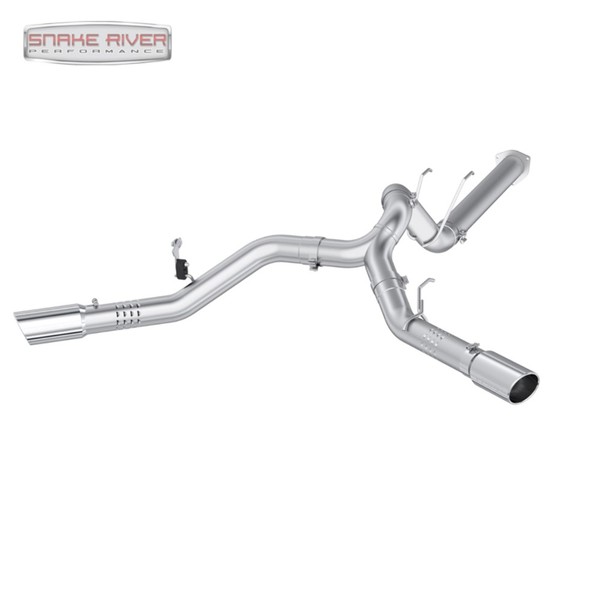 "Mbrp 4\" Filter Back Dual Auspuff FüR 2017-2026 Ford Powerstroke 6.7L Diesel"-image