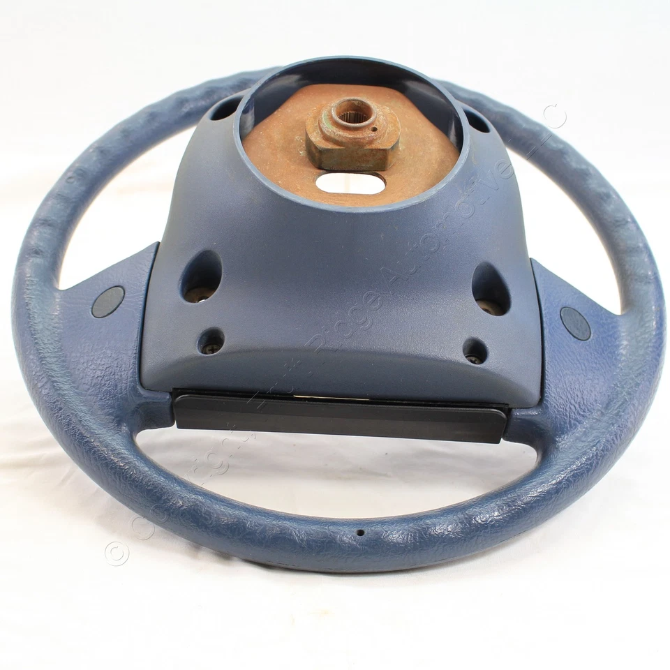 Volante de vinilo azul Dodge OEM con crucero para Dodge Dynasty 1988-1993 Foto 4 de 4