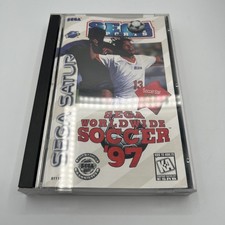Sega Worldwide Soccer '97 (Sega Saturn, 1996) CIB Complete Reg