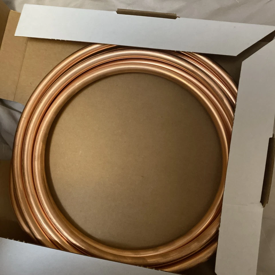 5X JMF Company 6363206799806 Copper Coil Tubing Type L 15 Length 1/2 OD 3/8 ID - Image 4 of 4