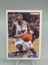 Walt Williams #199 1994-95 Fleer NBA Basketball Card Sacramento Kings G/F