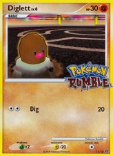 Diglett (11/16) [Pokémon Rumble] Lightly Played on eBay
