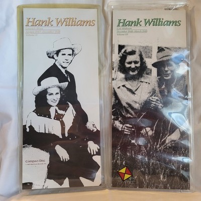 Hank Williams Lovesick Blues Lost Highway CDs Vol 2 & 3 Bundle Sealed Longboxes