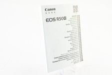 Canon EOS R50 User Instruction Manual Guide G862