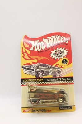 HOT WHEELS CONVENTION SERIES CUSTOMIZED VW DRAG BUS #17 (01855/10,000)