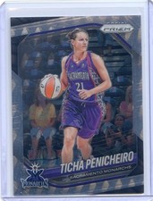 2025 Panini Prizm WNBA Prizms Swirl NO.65 Ticha Penicheiro, Sacramento Monarchs