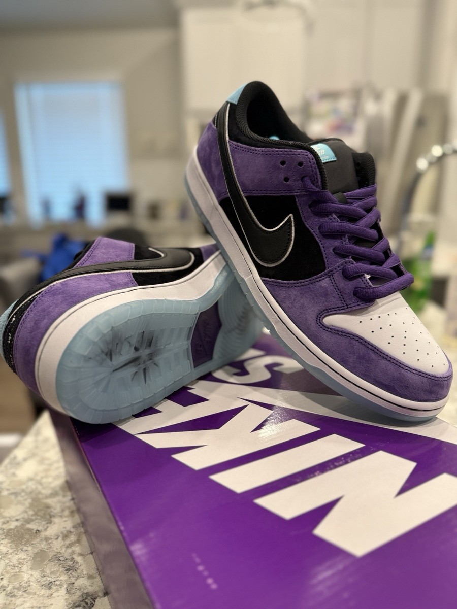 NIKE SB DUNK LOW PRO COURT PURPLE/BLACK-WHITE HJ0513 500 US 14M