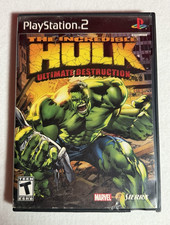 The Incredible Hulk: Ultimate Destruction PS2 T NTSC-U/C 2005 BLOCKBUSTER CASE
