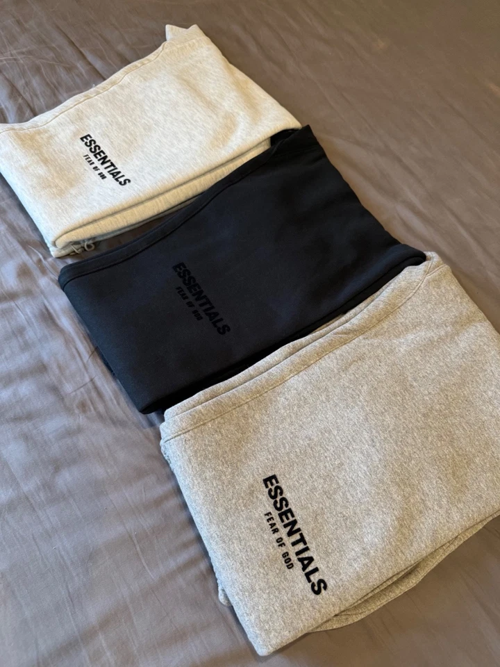 Authentic Essential Fear Of God S22 Sweatpants All Size & All Color - Image 2 of 4