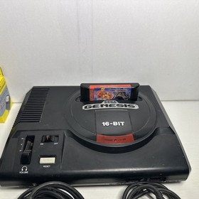 Sega Genesis Console 16-Bit - 1601  1st Gen, with Controller,game and Cables
