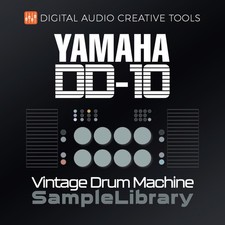 Yamaha DD-10 Drum Machine Sample Library 25 Samples - Instant Access