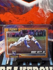2026 Topps Series 1 Bobby Witt Jr. Orange Sand Glitter Foil #d 24/25 Royals SSP