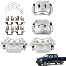 Front Rear Brake Caliper Assembly for 2000-2005 Excursion F-250 F-350