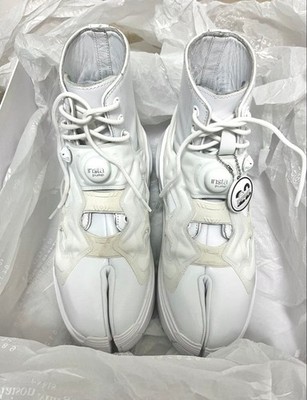 Maison Margiela Sneakers Reebok Tabi White Leather High instapump Men's US10 EX
