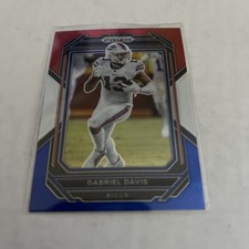 2022 Panini Prizm - Gabriel Davis #32 Red White & Blue Prizm