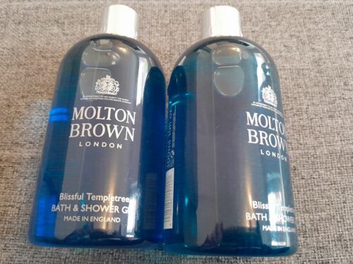 Molton Brown Brand New x2 300ml Bottles Blissful Templetree Bath & Shower Gels - 第 1/1 張圖片